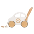 Wooden Push and Pull Toy Car with Name Baby Walker for the first birthday gift