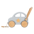Wooden Push and Pull Toy Car with Name Baby Walker for one year old baby