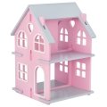 Zabawkowy domek dla lalek Sweet Home różowy