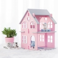 Domek dla lalek dla dziewczynki Sweet Home różowy