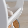 Schiebewagen für Puppen ab 1 Jahr, Lauflernwagen aus Holz mit Personalisierung, Geschenk für Baby zum Geburtstag