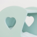 Kinderwagen für Puppe. Puppenbuggy aus Holz für ein Mädchen. Geschenk mit Namen zum ersten Geburtstag