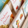 Bibliothèque pour enfants, bibliothèque en bois Montessori / Waldorf, étagère à livres pour chambre d'enfant