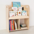 Front facing Bookshelf for Kid's Room, Montessori Waldorf inspired Library, Custom Furniture for Playroom