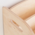 Front facing Bookshelf for Kid's Room, Montessori Waldorf inspired Library, Custom Furniture for Playroom